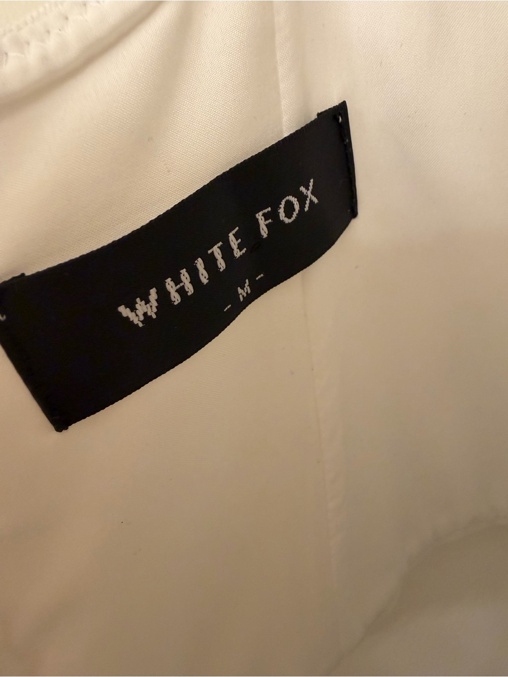White Fox Boutique White Cropped Bustier Top - Picture 3 of 3